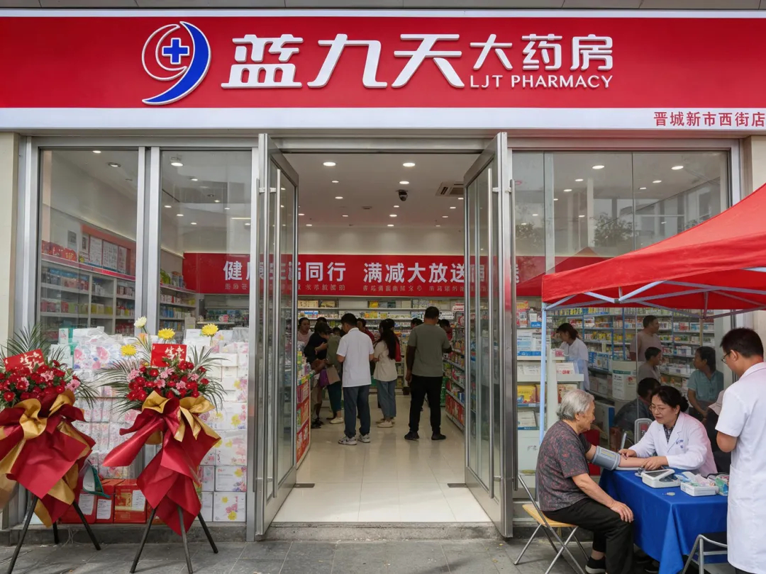 蓝九天携手云幕:以屏幕为触点,重构连锁药店数字化营销体验